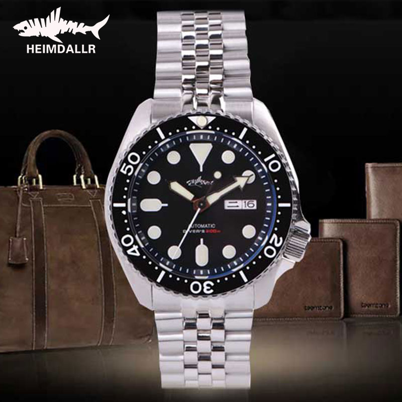 Seiko Watch 5 Sports - HEIMDALLR Sharkey SKX007 Orologio subacqueo vintage