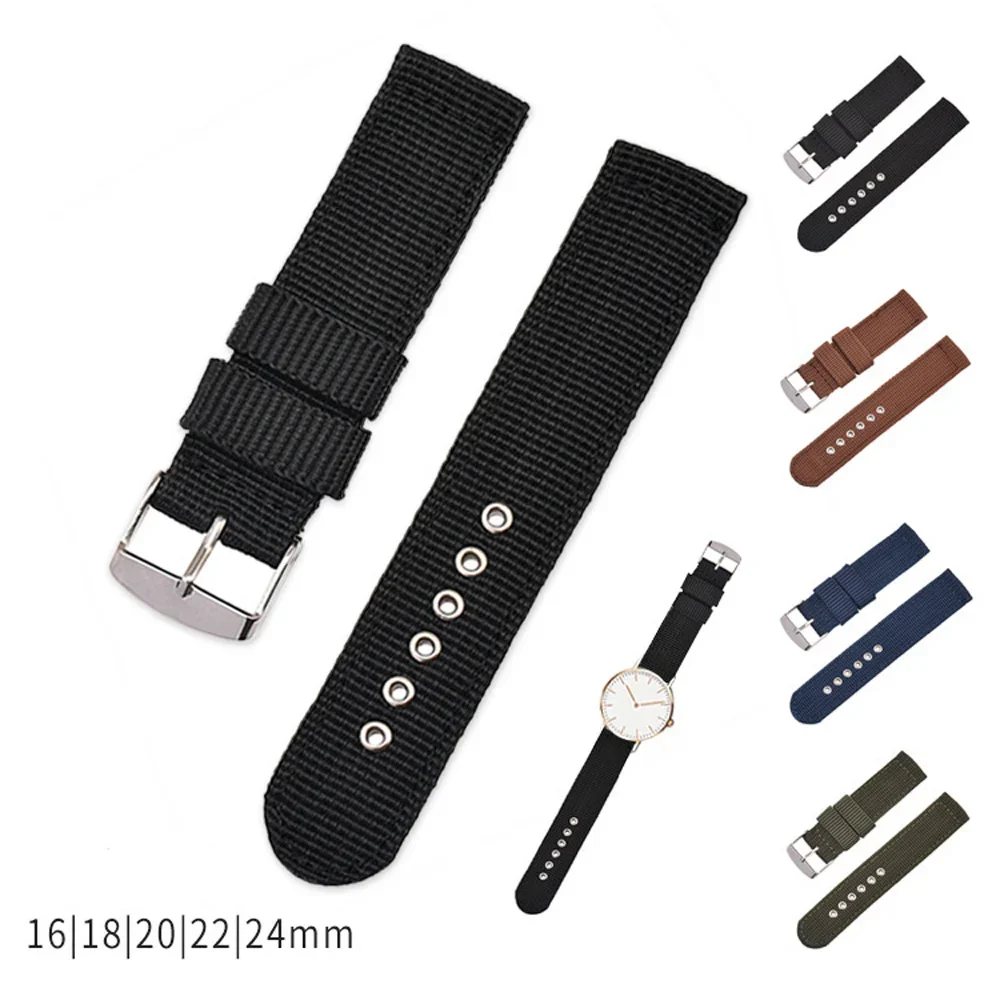 Canvas Strap Watch - Cinturino in Nylon morbido e confortevole