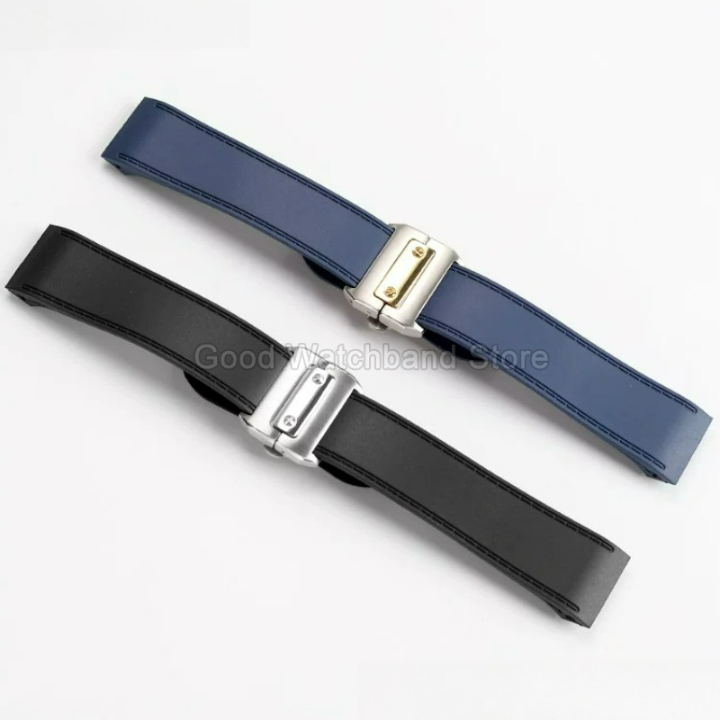 Cartier Watch Santos - Cinturino per Orologio in Gomma di