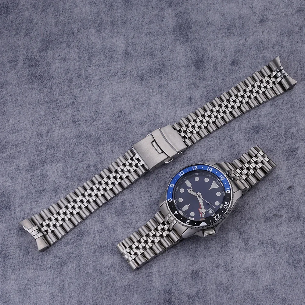 Seiko Watch 5 Sports - Carlywet 22mm Cinturino Jubilee per Seiko