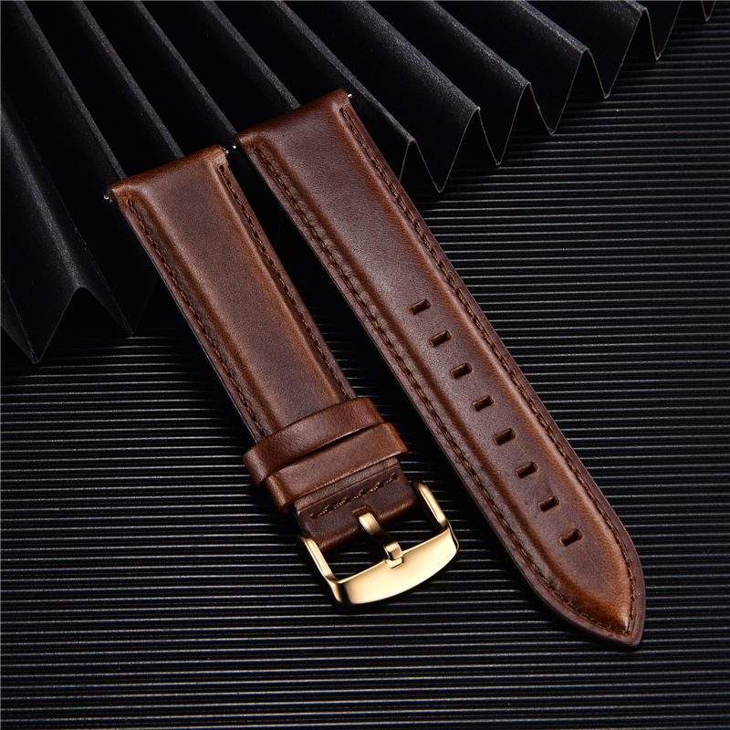 Leather Strap Quick Release - Cinturino per orologio in vera pelle