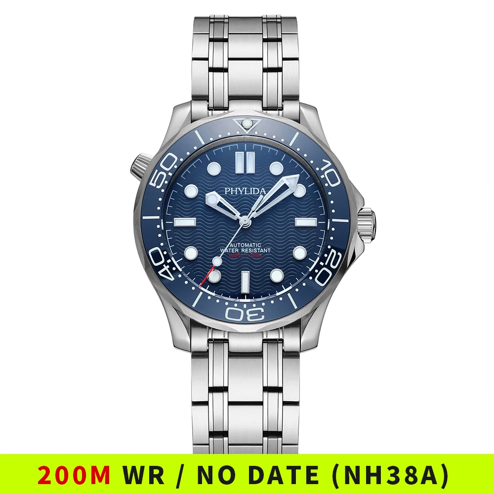 Seiko Watch Prospex - PHYLIDA quadrante blu NH38a orologio automatico