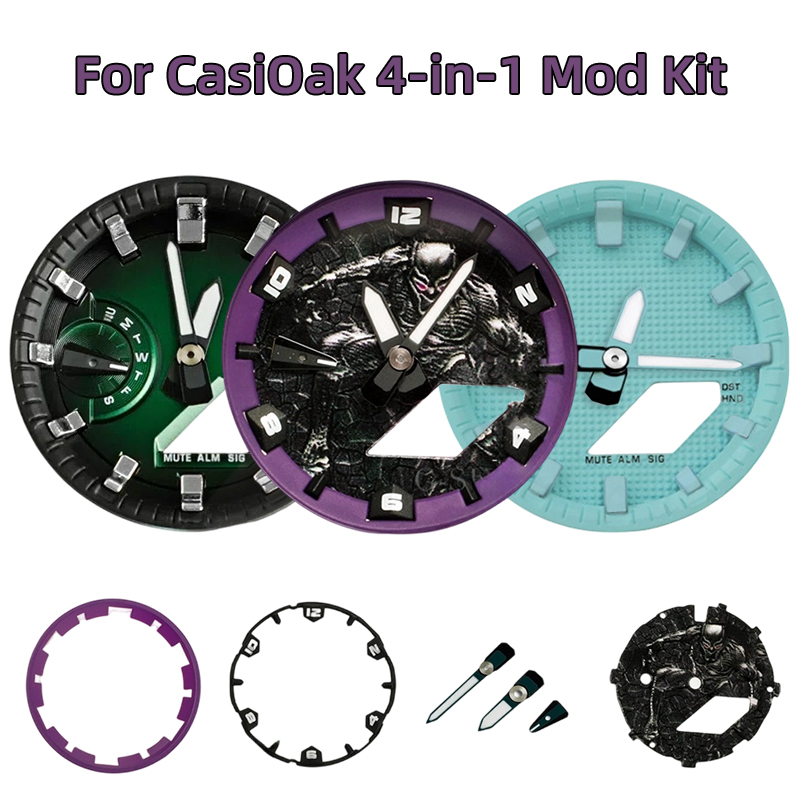 Casio Watch G-Shock Ga-2100 - Kit Mod 4-in-1 CasiOak per Casio