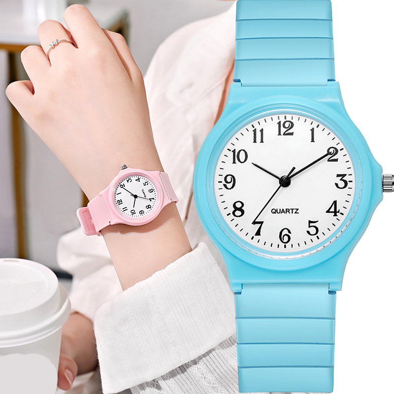 Silicone Band Women - Orologio da ragazza alla moda Orologio