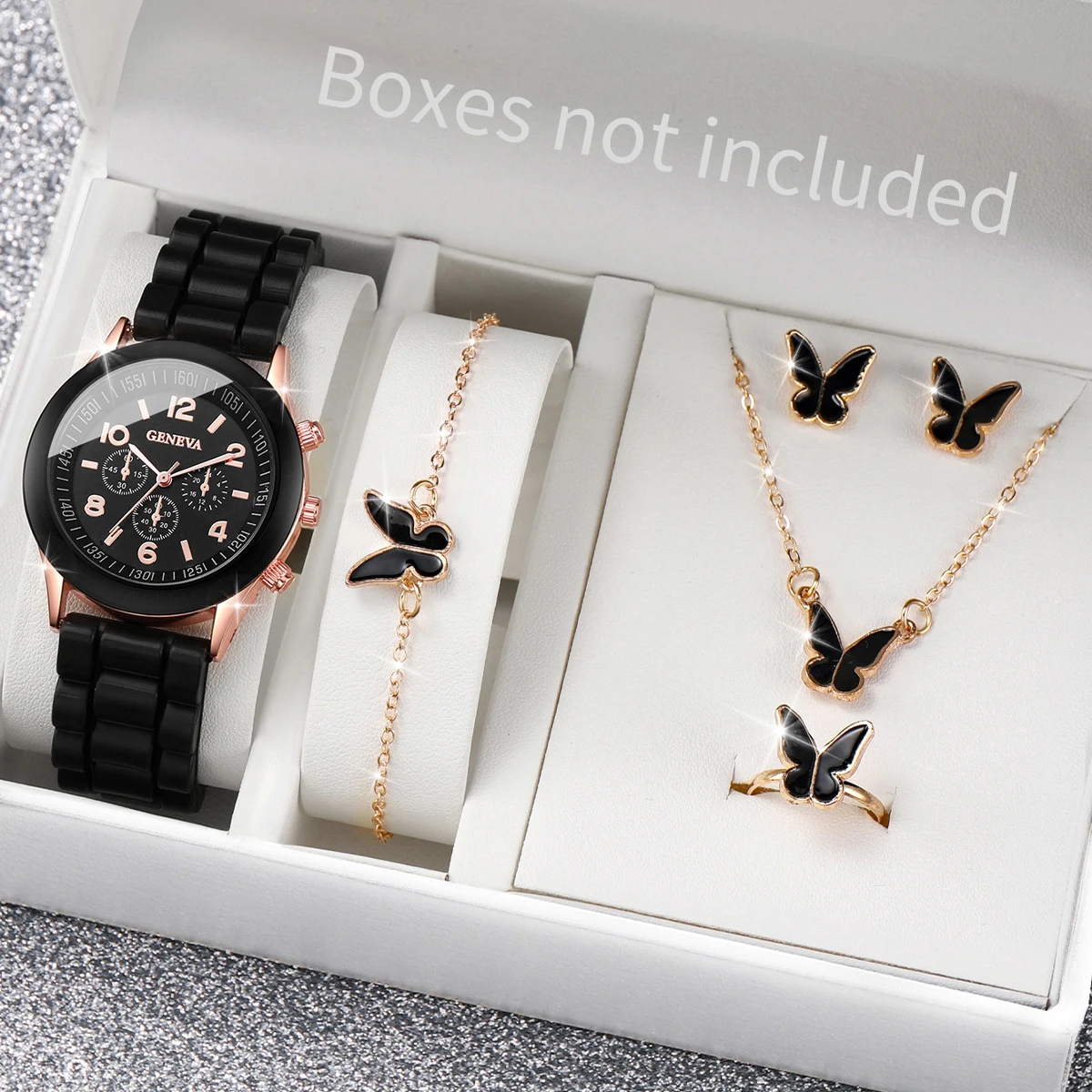 Silicone Band Women - 5/6 pezzi di orologi da donna