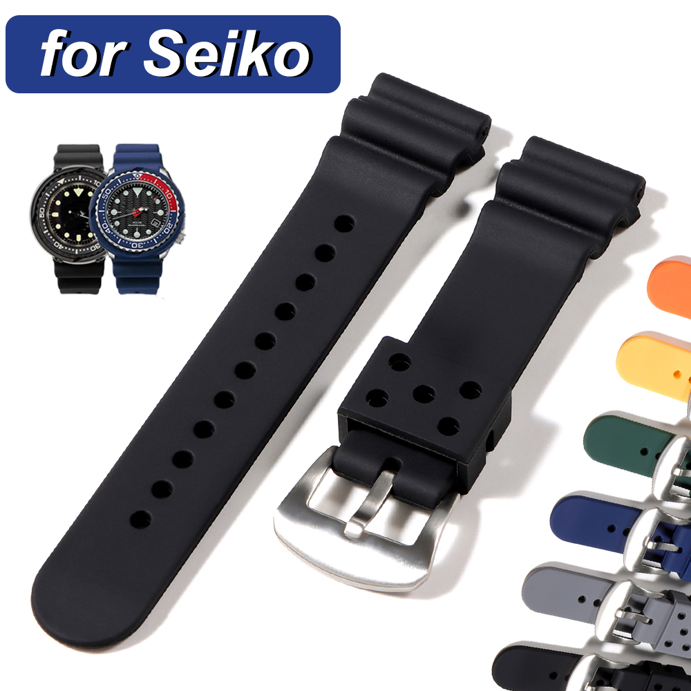 Seiko Watch 5 Sports - Cinturino per orologio da 20mm 22mm