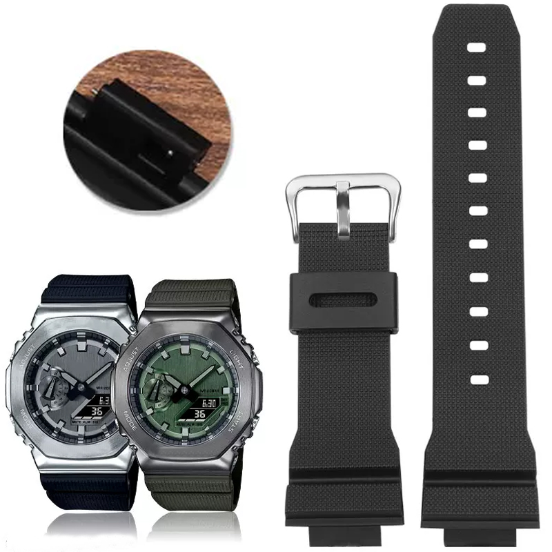 Casio Watch G-Shock Ga-2100 - Cinturini in gomma per Casio G-Shock