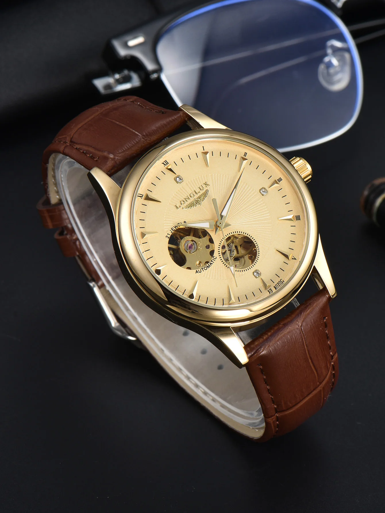 Seiko Watch 5 Sports - Orologio Automatico LONGLUX Stile Elegante, Orologi
