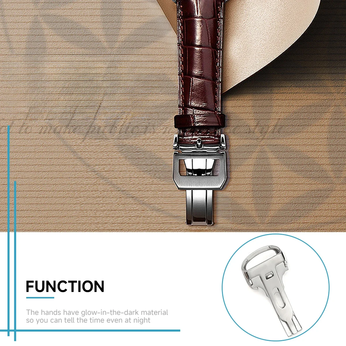 Fibbia per Orologio in Acciaio - Butterfly Clasp Deployant recensione e prezzo