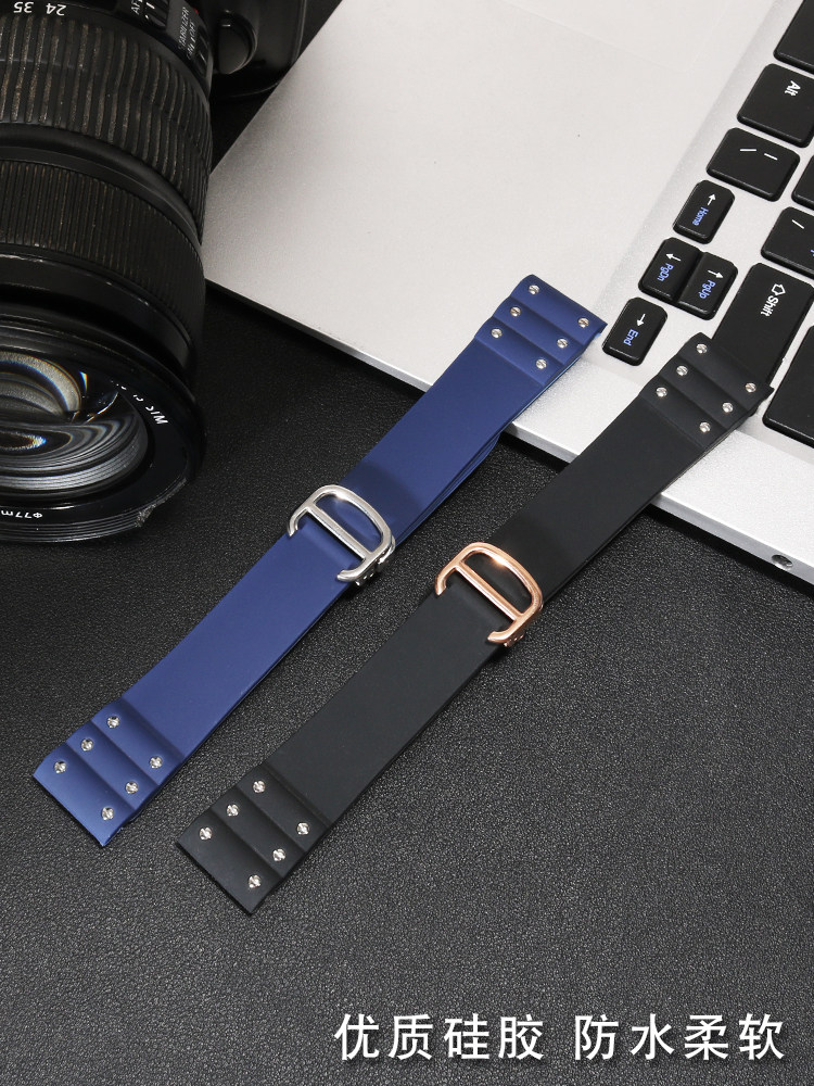 Cinturino in Gomma Siliconica  - Cartier Watch Santos recensione e prezzo