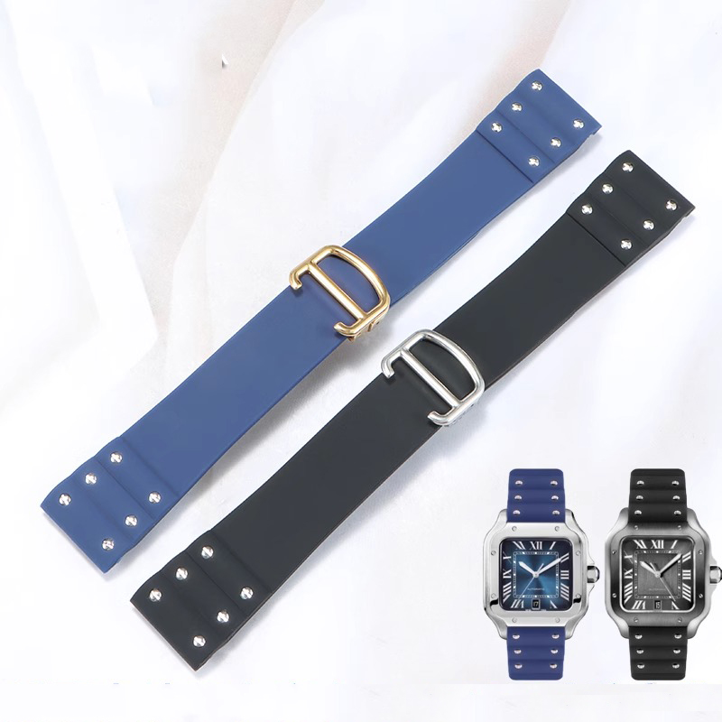 Cinturino in Silicone per Cart - Cartier Watch Santos recensione e prezzo