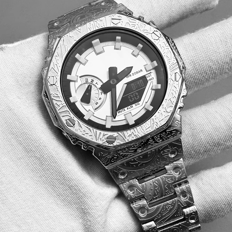GA2100 Mod kit cinturino in ac - Casio Watch G-Shock Ga-2100 recensione e prezzo