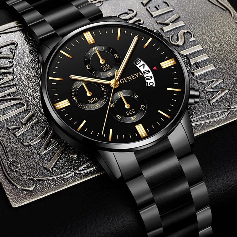 Moda uomo nero orologio in acc - Seiko Watch 5 Sports recensione e prezzo