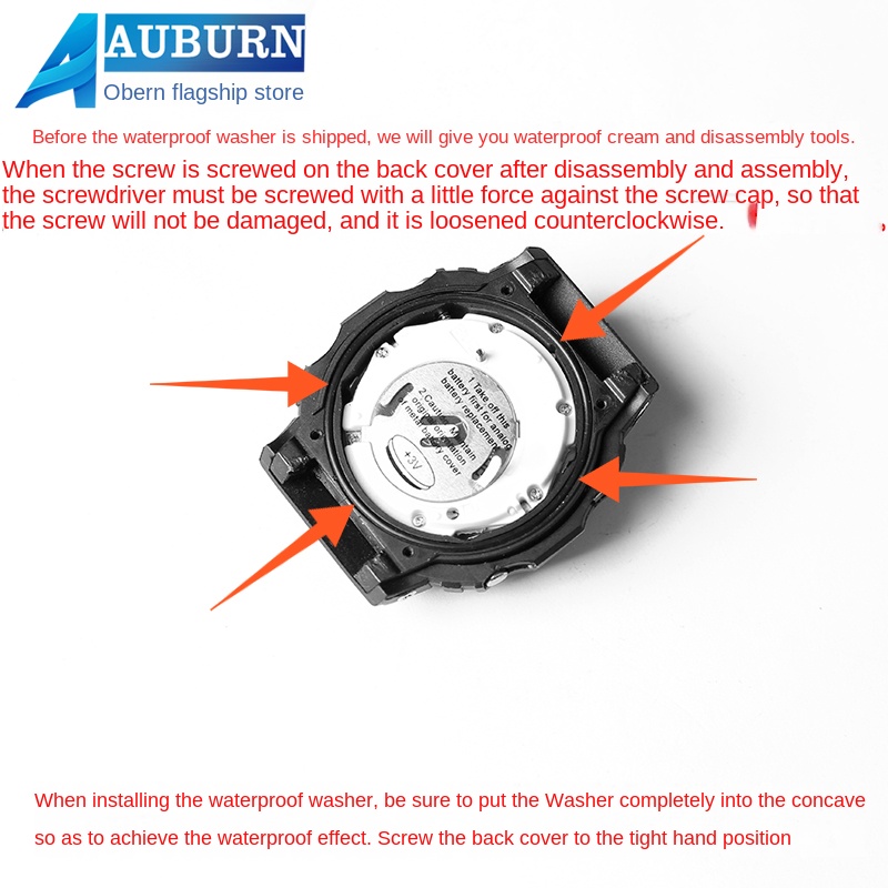 Anello impermeabile coperchio  - Casio Watch G-Shock Ga-2100 recensione e prezzo