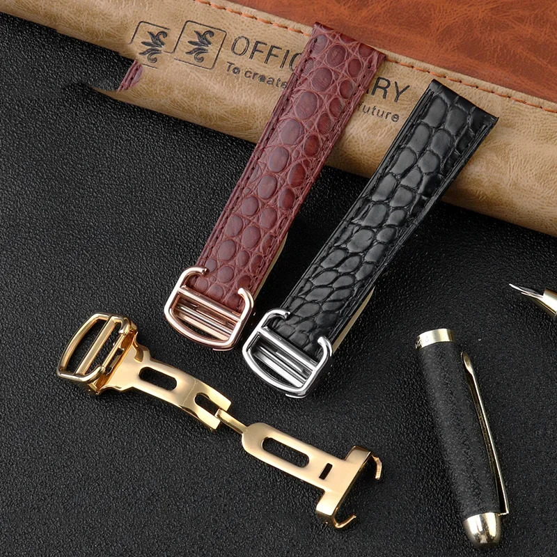 Cinturino in coccodrillo 16 18 - Cartier Watch Tank recensione e prezzo