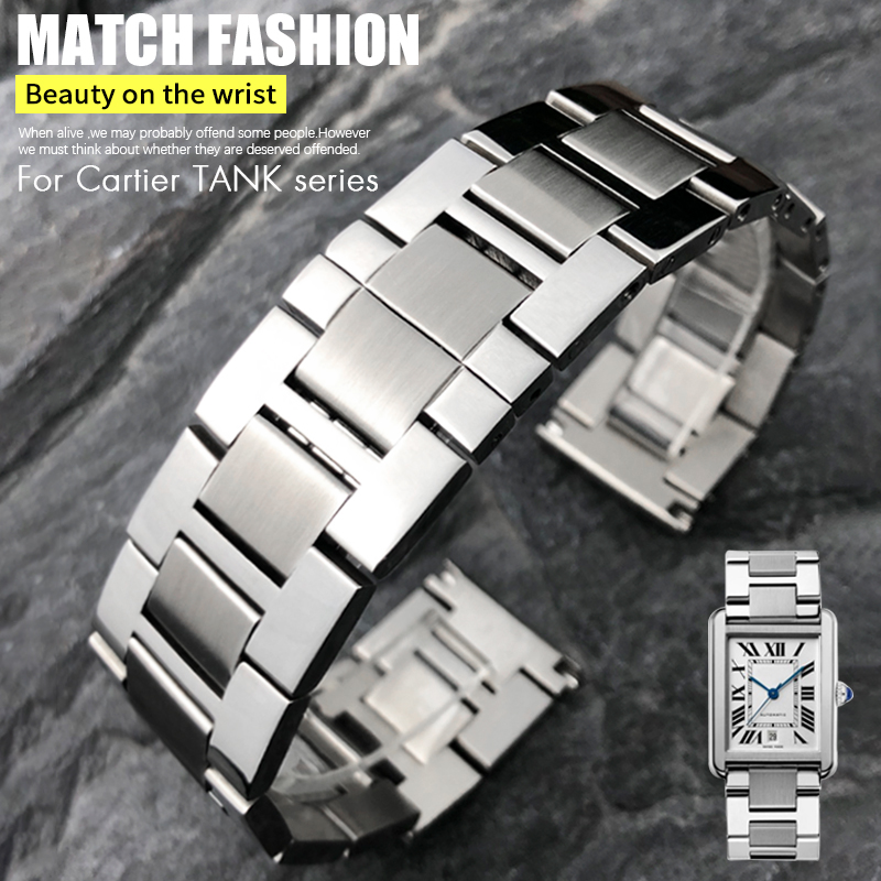 Cinturino in acciaio inossidab - Cartier Watch Santos recensione e prezzo
