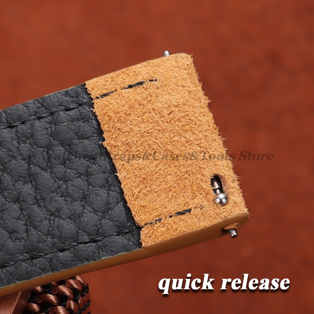 Cinturino per orologio in pell - Leather Strap Quick Release recensione e prezzo