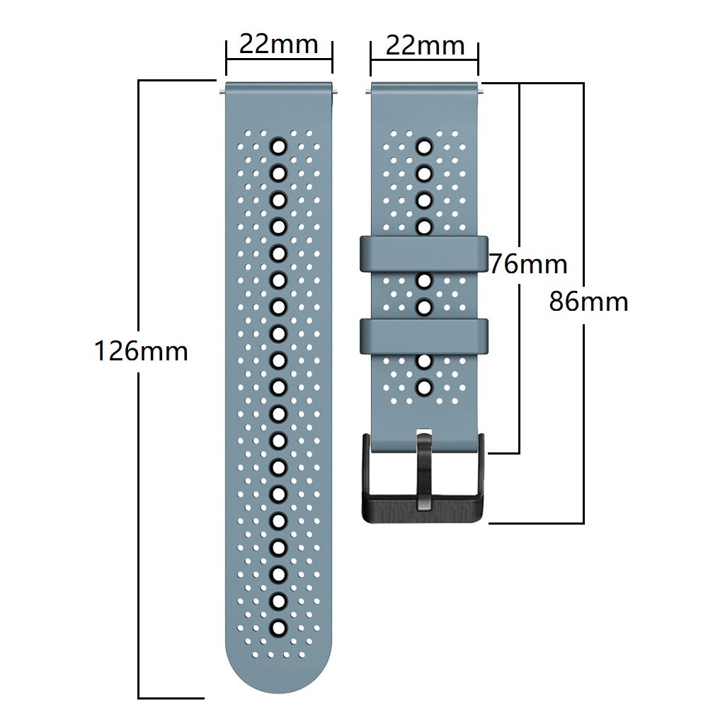 Cinturino in silicone da 22 mm - Silicone Watch Band 22Mm recensione e prezzo