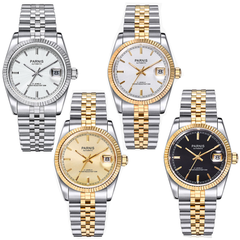 Parnis 36mm Orologio Automatic - Rolex Watch Datejust recensione e prezzo