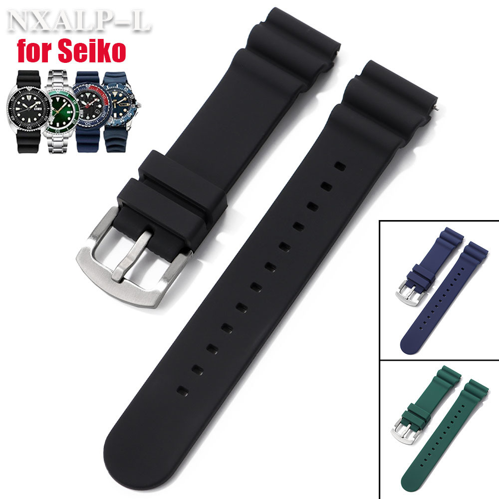 20mm 22mm cinturino in silicon - Seiko Watch 5 Sports recensione e prezzo