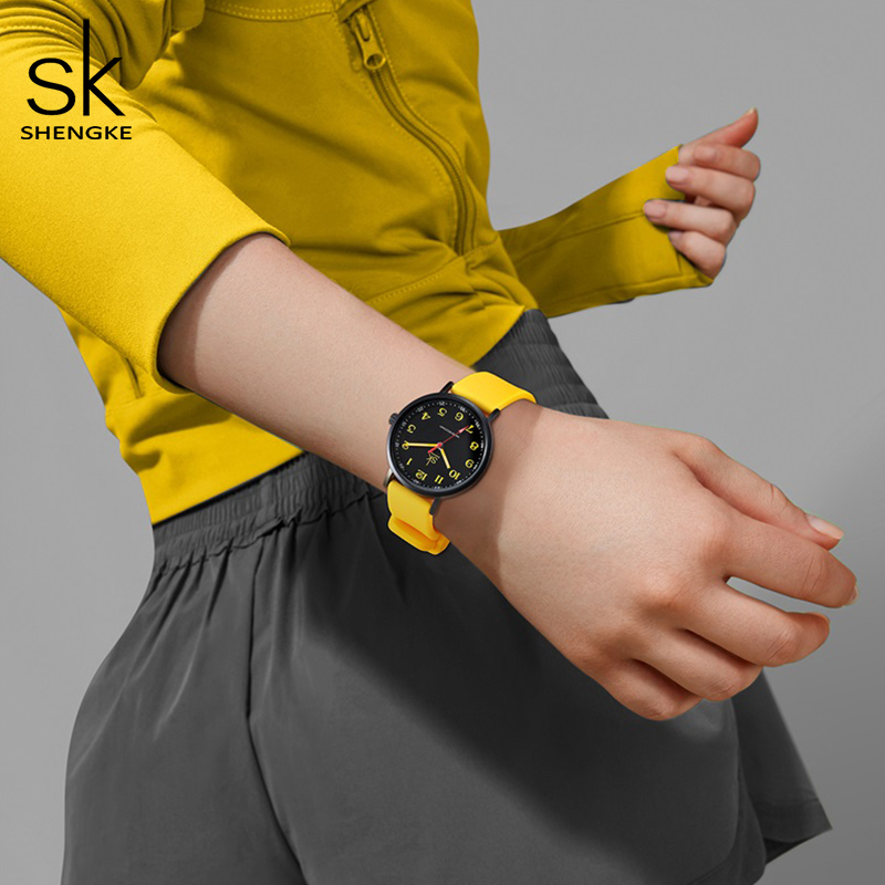 SHENGKE Orologi da donna con c - Silicone Band Women recensione e prezzo