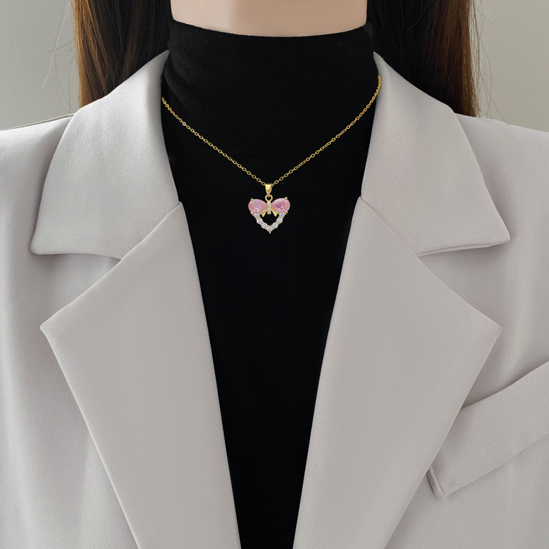 Collana Girocollo da Donna con - Butterfly Clasp Deployant recensione e prezzo