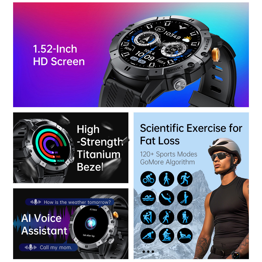 Smartwatch Militare da Esterno - Rubber Strap Diver recensione e prezzo