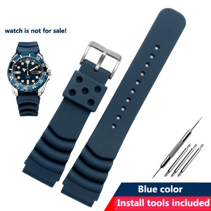 Cinturino sportivo in gomma si - Seiko Watch 5 Sports recensione e prezzo