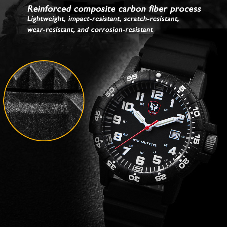Hnlgnox orologi da pilota da u - Rubber Strap Diver recensione e prezzo