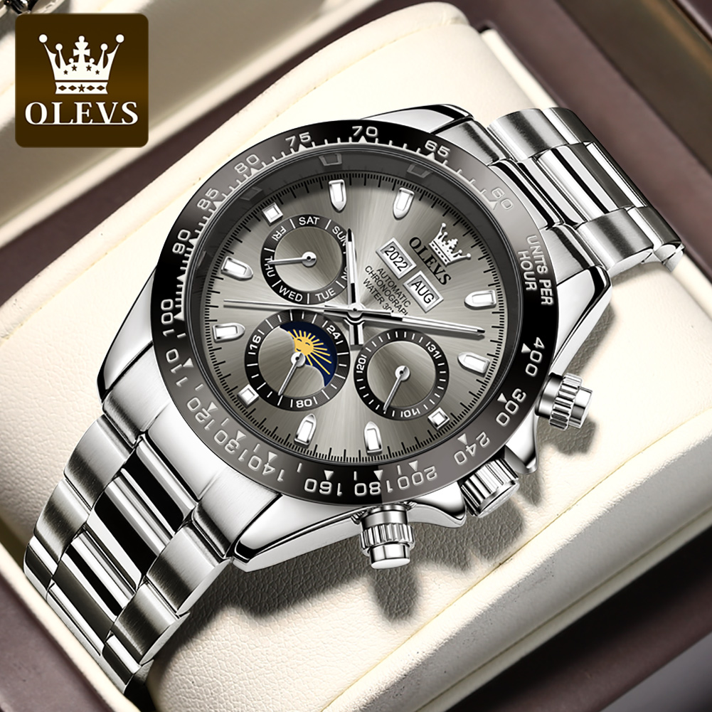 OLEVS 6654 Orologio da uomo di - Seiko Watch 5 Sports recensione e prezzo