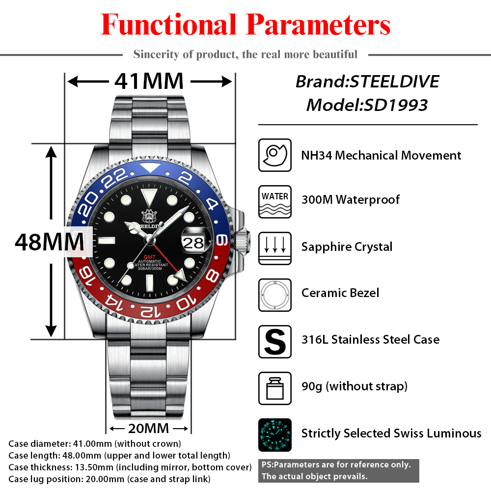STEELDIVE SD1993 V2 Lunetta in - Seiko Watch 5 Sports recensione e prezzo