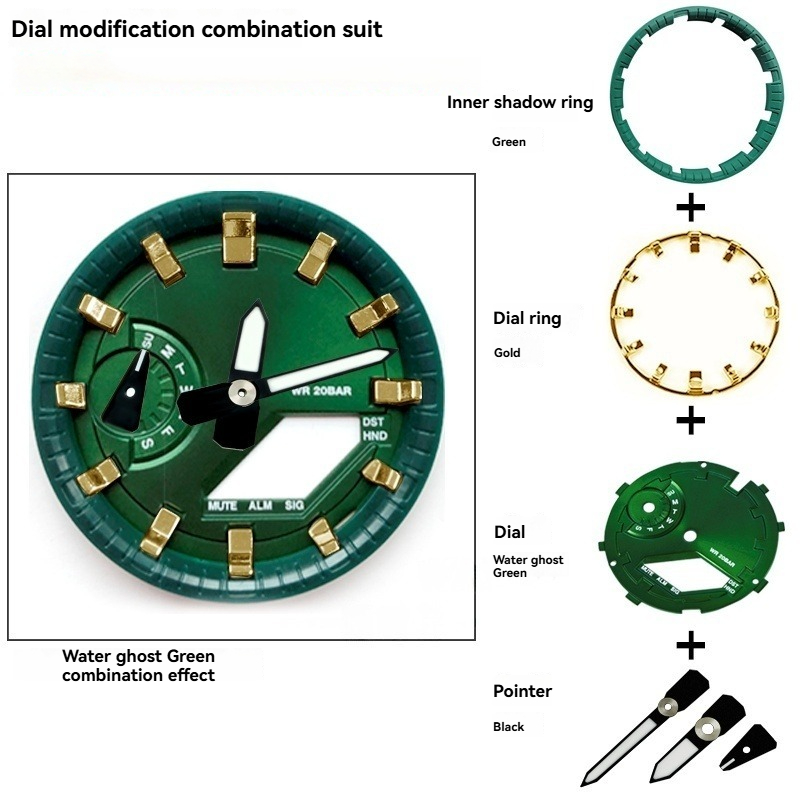 GA2100 Tuta combinata MOD Kit  - Casio Watch G-Shock Ga-2100 recensione e prezzo