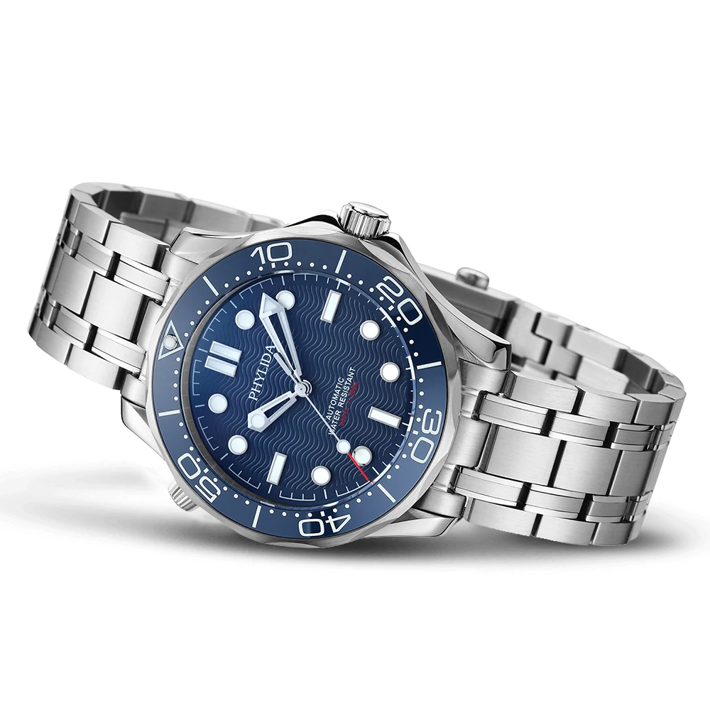 PHYLIDA quadrante blu NH38a or - Seiko Watch Prospex recensione e prezzo