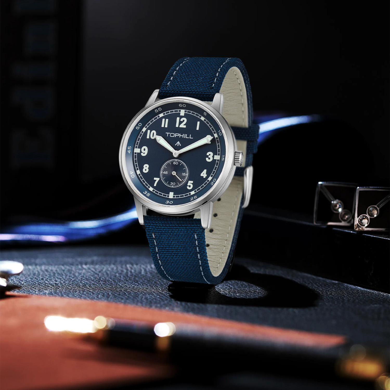 2025 Nuovo TOPHILL TW099G 40mm - Canvas Strap Watch recensione e prezzo