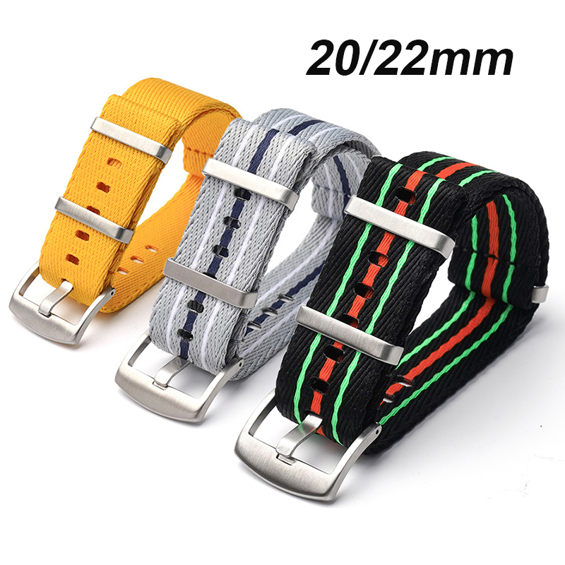 Cinturino in Nylon 20mm 22mm p - Canvas Strap Watch recensione e prezzo