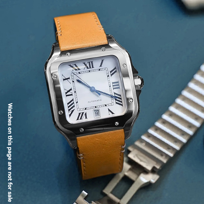 Cinturino in pelle da 19mm 21m - Cartier Watch Santos recensione e prezzo
