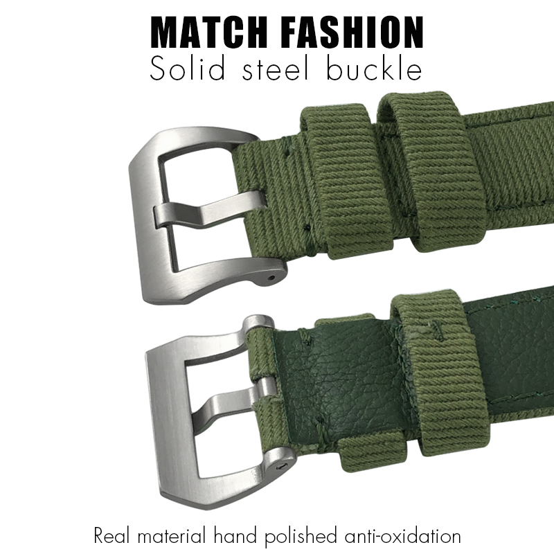 Per Panerai 24mm nuovo cinturi - Canvas Strap Watch recensione e prezzo