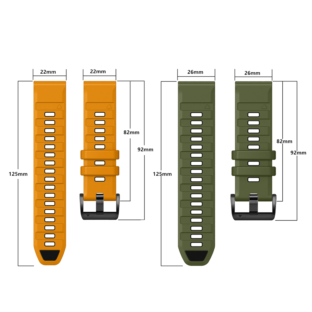 Fenix E 47mm cinturino ufficia - Silicone Watch Band 22Mm recensione e prezzo
