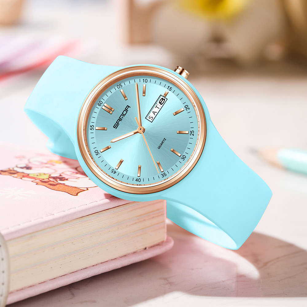 Orologio al quarzo da donna di - Silicone Band Women recensione e prezzo